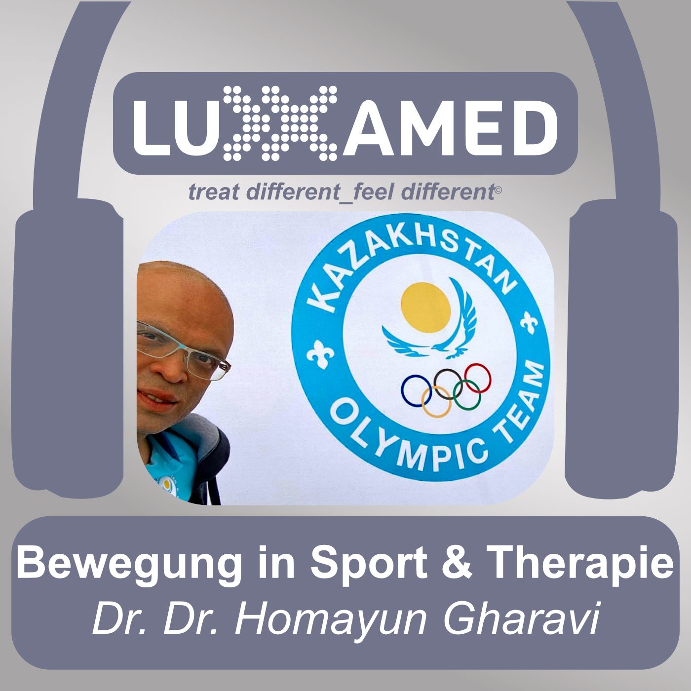 Bewegung und Therapie Podcastinterview Dr. Dr. Gharavi